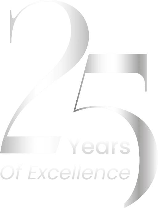 25 yrs. of excellence